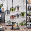 Lauden Lámparas suspendidas, Lámparas colgantes Azul, Verde, Transparente, Color cobre, Ahumado, 6 luces Lauden Lámparas suspendidas, Lámparas colgantes Azul, Verde, Transparente, Color cobre, Ahumado, 6 luces