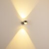 INDORE Aplique LED Cromo, 2 luces