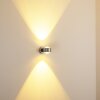 INDORE Aplique LED Cromo, 2 luces