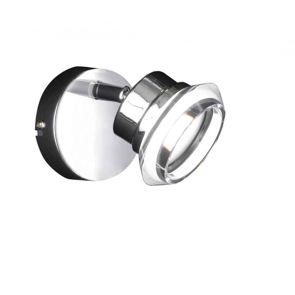 Wofi MORGAN Foco de pared LED Cromo, 1 luz main product photo