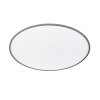 Wofi LINOX Lámpara de Techo LED Plata, 1 luz, Mando a distancia