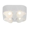 AEG Leca Lámpara de Techo LED Blanca, 4 luces