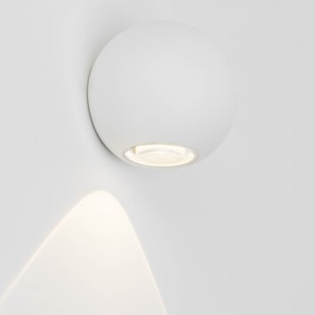 AEG Gus Aplique para exterior LED Blanca, 1 luz