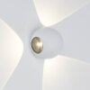 AEG Gus Aplique para exterior LED Blanca, 3 luces