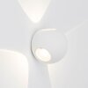 AEG Gus Aplique para exterior LED Blanca, 3 luces