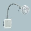 Fischer & Honsel Flex 1 aplique de pared lámpara de lectura flexible con cuello de cisne