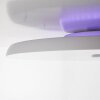 Lámparas AEG Adora Plafones LED Blanca, 1 luz, Mando a distancia, Cambia de color