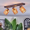 Kinnared Plafones, Spot techo Negro, 3 luces