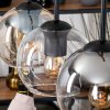 Koyoto Lámparas suspendidas, Luminarias esféricas, Lámparas colgantes Crudo, Negro, 3 luces