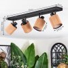 Kinnared Plafones, Spot techo Negro, 4 luces