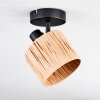 Granja Plafones, Spot techo Negro, 1 luz