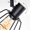 Yaak Plafones, Spot techo Negro, 1 luz
