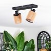 Kinnared Plafones, Spot techo Negro, 2 luces