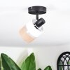 Fallhagen Plafones, Spot techo Negro, 1 luz