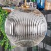 Koyoto Lámparas suspendidas, Luminarias esféricas, Lámparas colgantes dorado, Negro, 5 luces