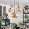 Ripoll Lámparas suspendidas, Luminarias esféricas, Lámparas colgantes Colores ámbar, 5 luces