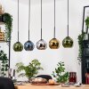 Koyoto Lámparas suspendidas, Luminarias esféricas, Lámparas colgantes Crudo, Negro, 5 luces