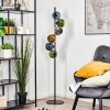 Koyoto Luminarias esféricas, Lámpara de pie Azul, Cromo, dorado, Verde, Ahumado, 6 luces