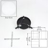 Gastor Plafones, Luminarias esféricas Blanca, 3 luces