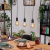 Soungou Lámparas suspendidas, Lámparas colgantes Crudo, Negro, 3 luces