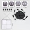 Koyoto Lámparas suspendidas, Luminarias esféricas, Lámparas colgantes Ahumado, 5 luces