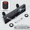 Fallhagen Plafones, Spot techo Negro, 2 luces