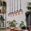 Koyoto Lámparas suspendidas, Luminarias esféricas, Lámparas colgantes Crudo, Negro, 5 luces Koyoto Lámparas suspendidas, Luminarias esféricas, Lámparas colgantes Crudo, Negro, 5 luces