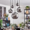 Ripoll Lámparas suspendidas, Luminarias esféricas, Lámparas colgantes Ahumado, 5 luces