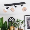 Fallhagen Plafones, Spot techo Negro, 3 luces