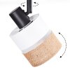 Fallhagen Plafones, Spot techo Negro, 3 luces