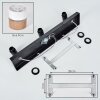 Fallhagen Plafones, Spot techo Negro, 3 luces