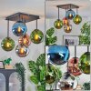 Gastor Plafones, Luminarias esféricas Azul, Cromo, Verde, Color cobre, Ahumado, 5 luces