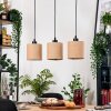 Soungou Lámparas suspendidas, Lámparas colgantes Crudo, Negro, 3 luces