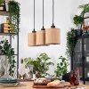 Soungou Lámparas suspendidas, Lámparas colgantes Crudo, Negro, 3 luces