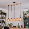 Soungou Lámparas suspendidas, Lámparas colgantes Crudo, Negro, 5 luces