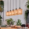 Soungou Lámparas suspendidas, Lámparas colgantes Crudo, Negro, 5 luces
