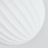 Chehalis Plafones, Luminarias esféricas Blanca, 4 luces