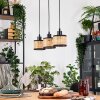 Ramila Lámparas suspendidas, Lámparas colgantes Crudo, Negro, 3 luces