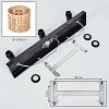 Cavaca Plafones, Spot techo Negro, 3 luces