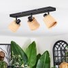 Lindberg Plafones, Spot techo Negro, 3 luces