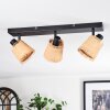 Lindberg Plafones, Spot techo Negro, 3 luces