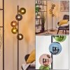 Gastor Luminarias esféricas, Lámpara de pie 33 cm Azul, Verde, Color cobre, 5 luces