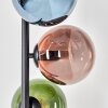 Gastor Luminarias esféricas, Lámpara de pie 33 cm Azul, Verde, Color cobre, 5 luces