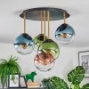 Gastor Plafones, Luminarias esféricas Latón, Negro, 5 luces
