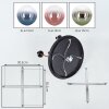 Gastor Plafones, Luminarias esféricas Latón, Negro, 5 luces