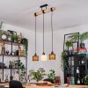 Bassagoda Lámparas suspendidas, Lámparas colgantes Crudo, Negro, 3 luces