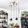 Bassagoda Lámparas suspendidas, Lámparas colgantes Crudo, Negro, 3 luces