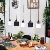 Bassagoda Lámparas suspendidas, Lámparas colgantes Crudo, Negro, 5 luces