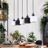 Bassagoda Lámparas suspendidas, Lámparas colgantes Crudo, Negro, 5 luces