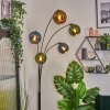 Koyoto Luminarias esféricas, Lámpara de pie Azul, dorado, Verde, 5 luces
